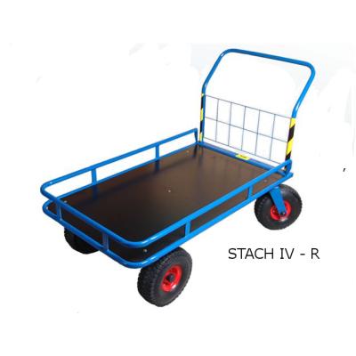 Wózek platformowy STACH IV z ramką udźwig 400 kg